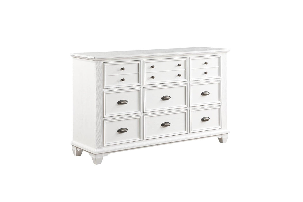 Mackinac 5-Piece Bedroom Set In White | Homelegance