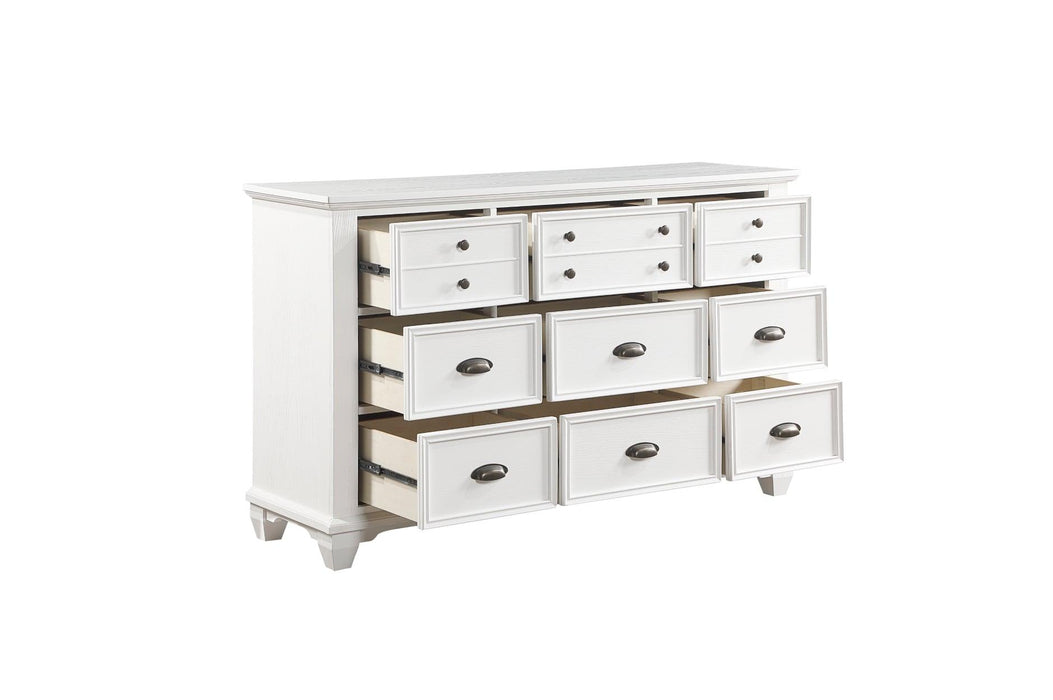 Mackinac 5-Piece Bedroom Set In White | Homelegance