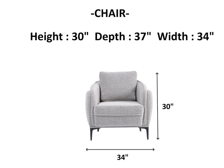 Marsilya 34" Wide Armchair