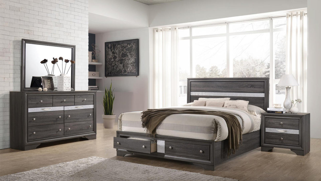 Matrix Wood Bedroom Set Collection