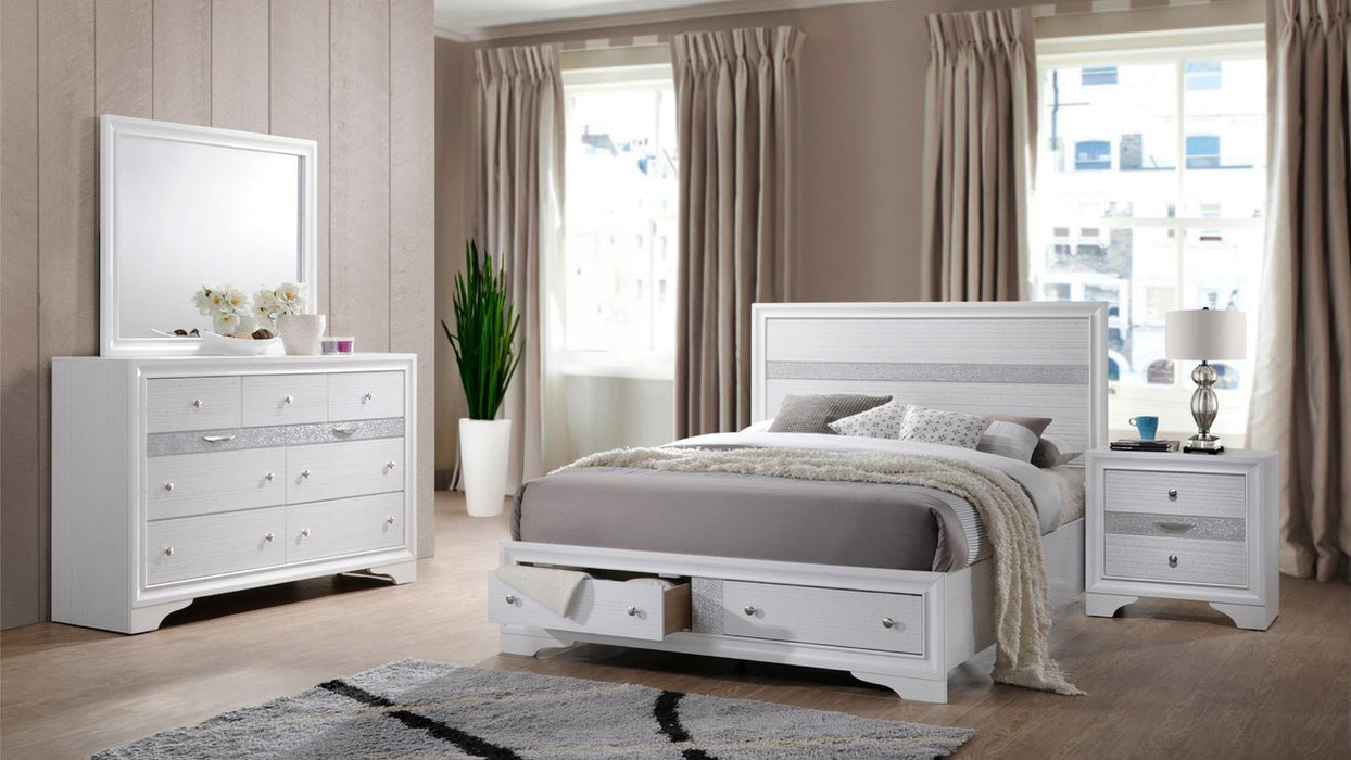 Matrix Wood Bedroom Set Collection