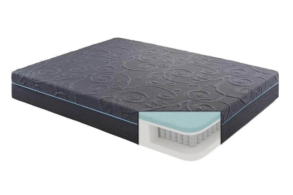 Mira 11 Inch Gel-Infused Memory Foam Hybrid Mattress - Mt-H11 | Homelegance