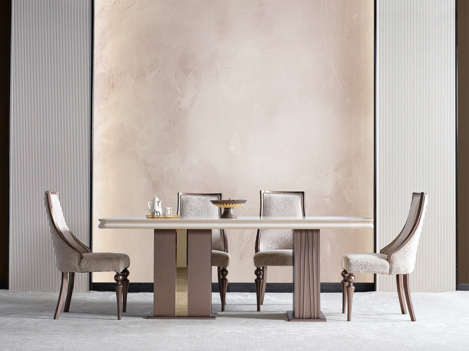 Nirvana Kanss 8 Person Dining Room Set