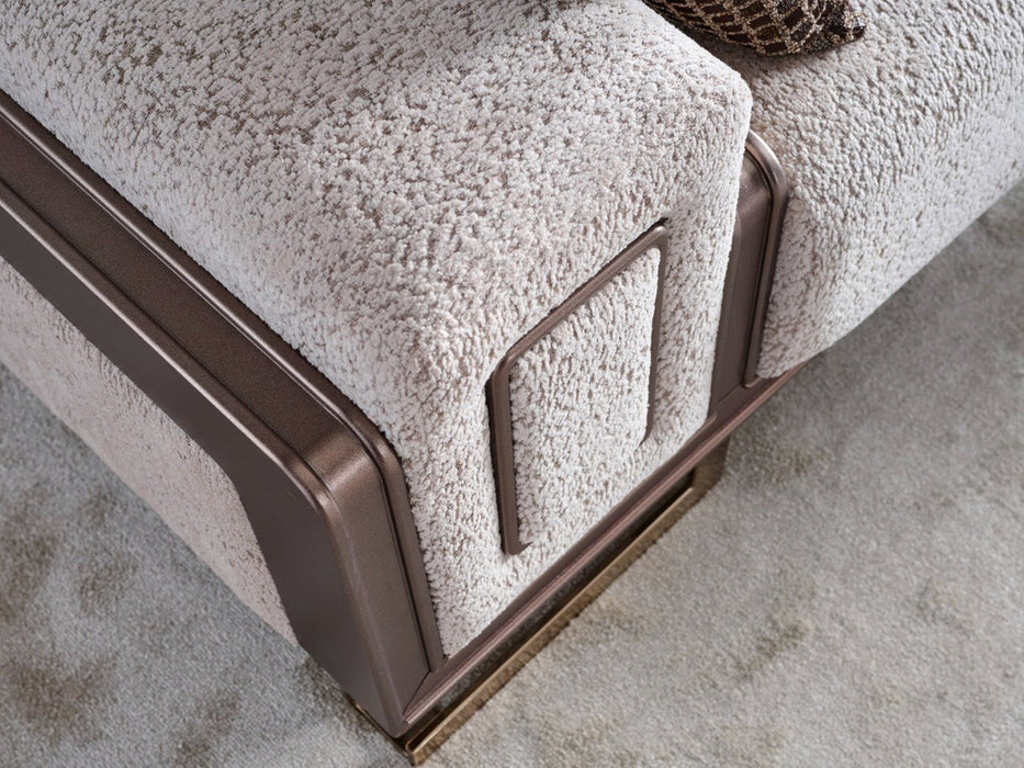 Nirvana Furnia 100" Wide 4 Seater Sofa