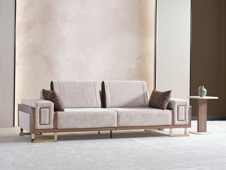 Nirvana Furnia 100" Wide 4 Seater Sofa