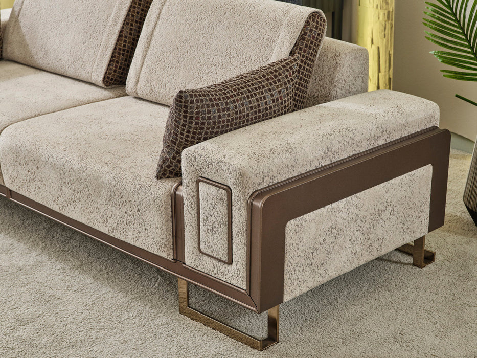 Nirvana Furnia 100" Wide 4 Seater Sofa