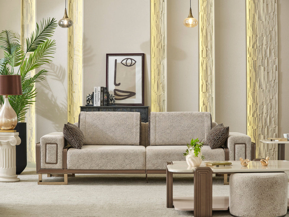 Nirvana Furnia 100" Wide 4 Seater Sofa