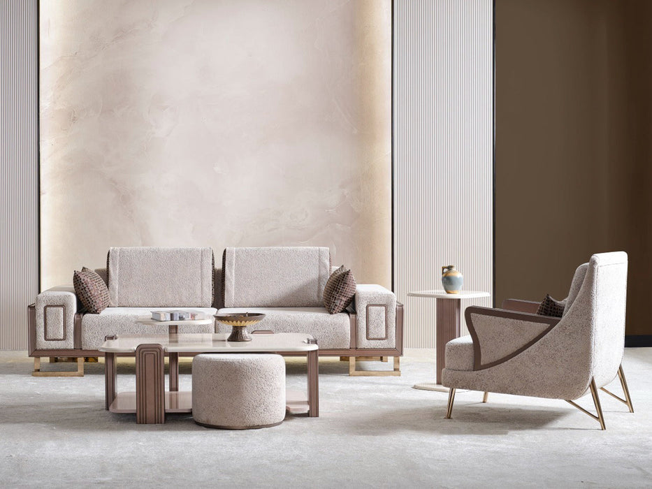 Nirvana Kanss 3 Piece Coffee Table Set