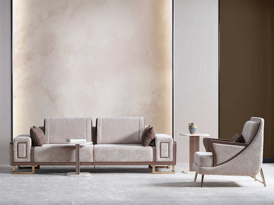 Nirvana Furnia 100" Wide 4 Seater Sofa