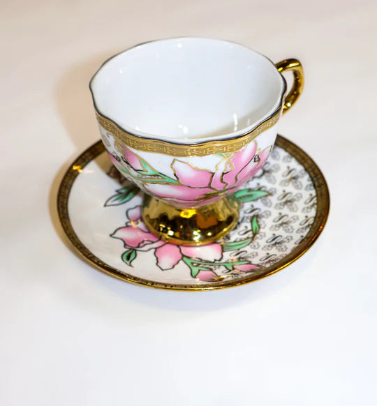 12pc Tea set Purple