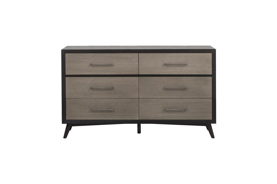 Raku Bedroom Set In Gray | Homelegance