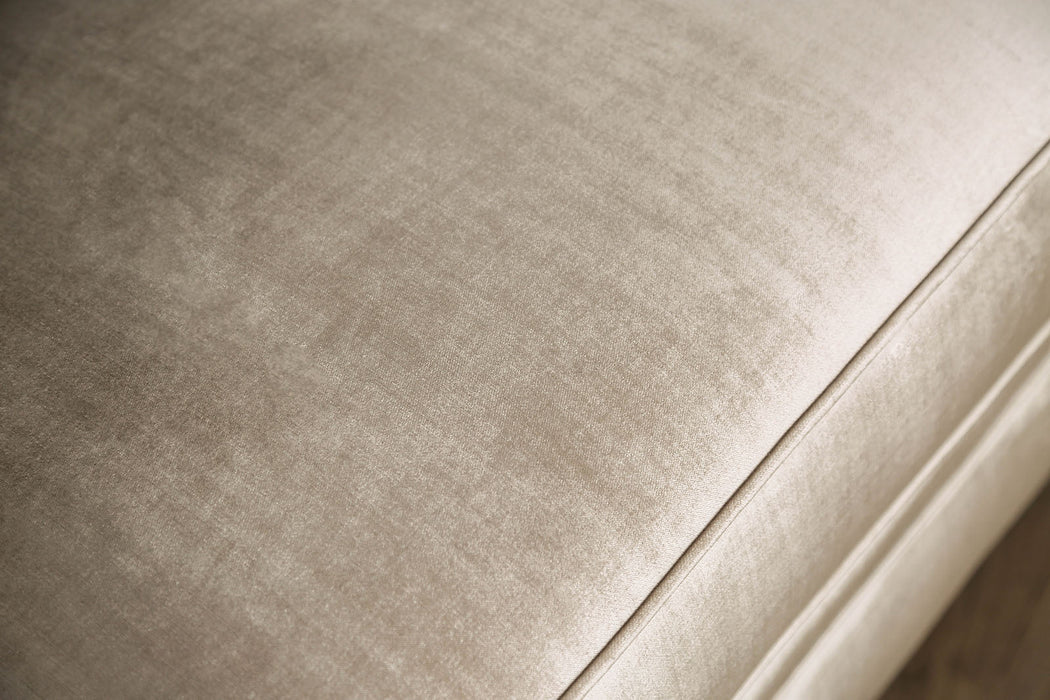 Elicia Champagne/Turquoise Sofa