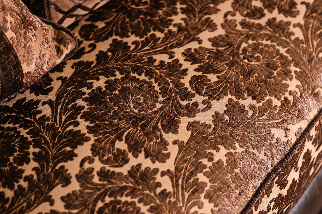 Elpis Brown/Espresso Sofa