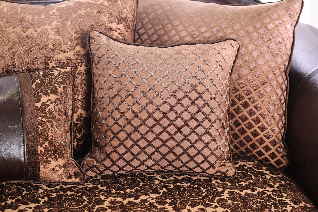 Elpis Brown/Espresso Sofa