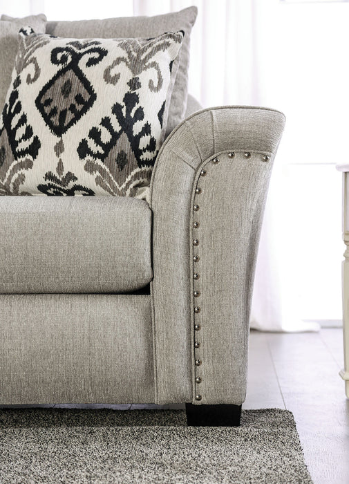 Belsize Light Taupe/Black Sofa