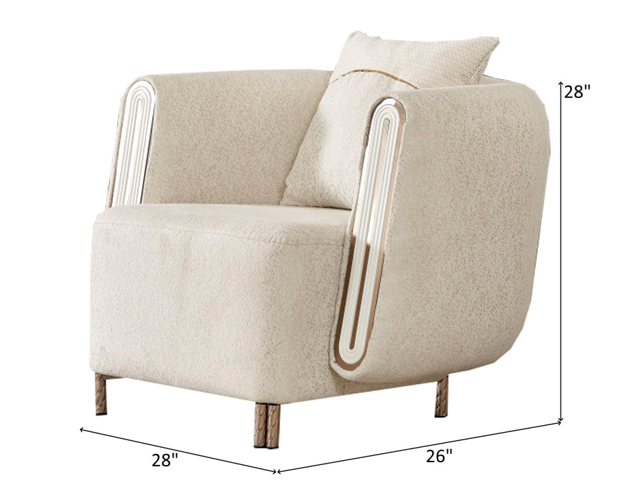 Bella Sanna 28" Wide Armchair