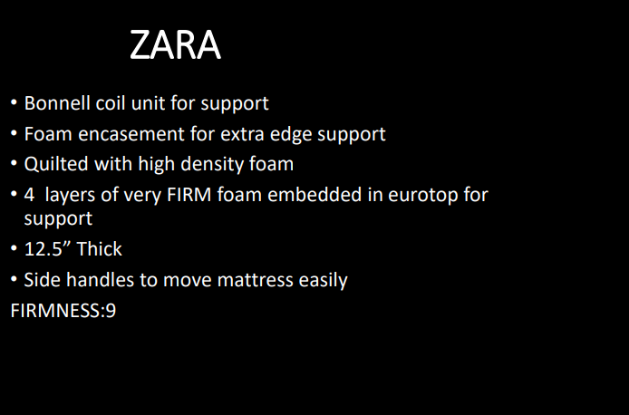Zara Liberty Matress