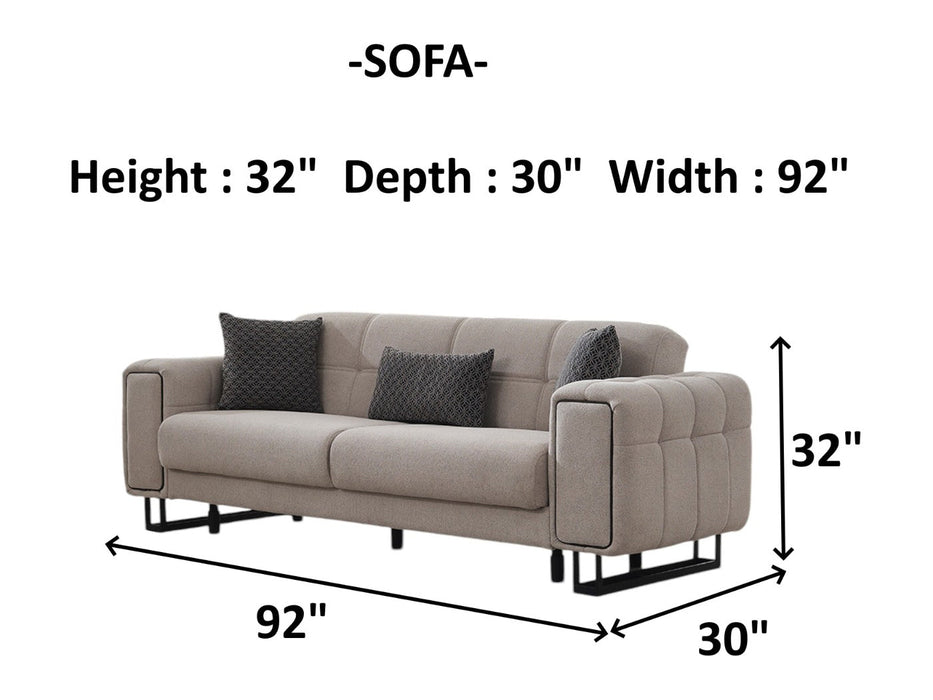 Nero Sim Living Room Set