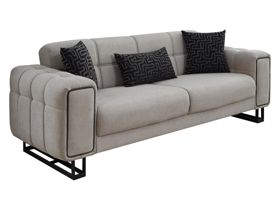 Nero Sim 92" Wide Convertible Sofa