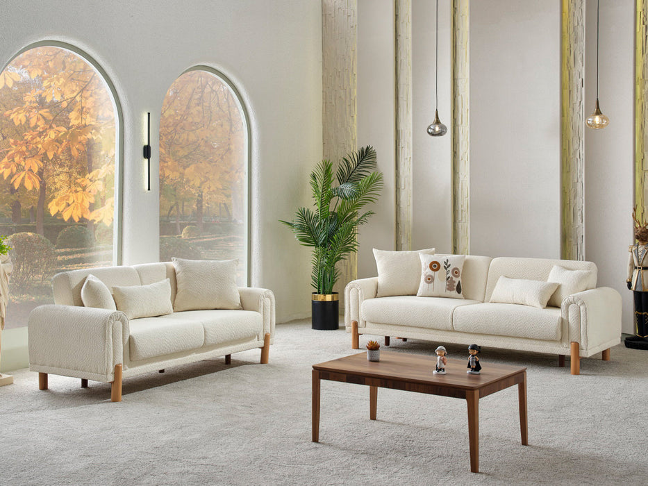 Sohoo 74" Wide Convertible Loveseat