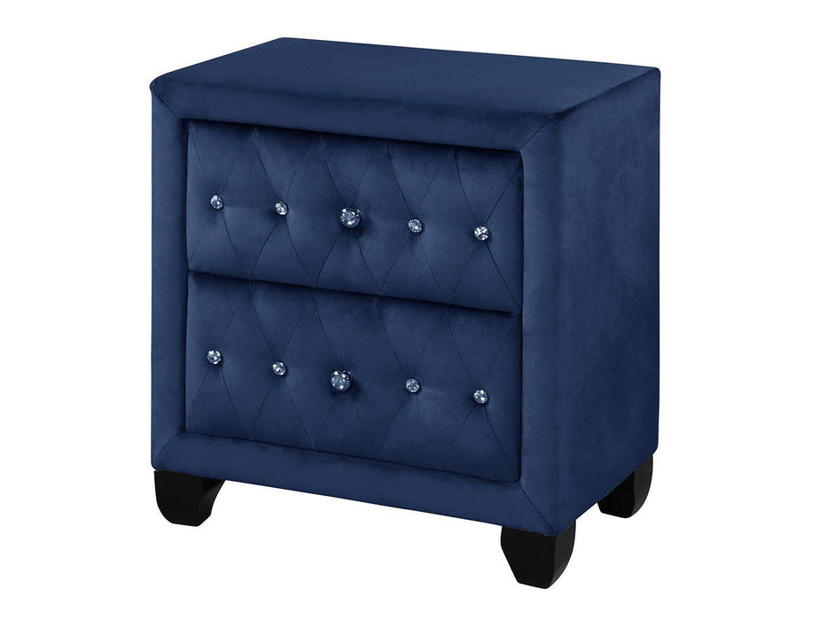Sophia 27.5" Tall 2 Drawer Nightstand