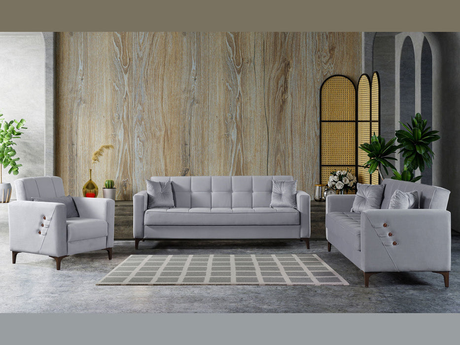 Step 88" Wide Square Arm Convertible Sofa