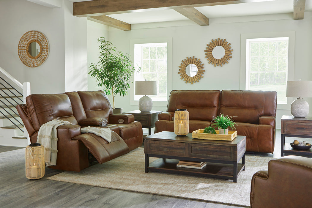 Francesca Auburn Power Reclining Living Room Set
