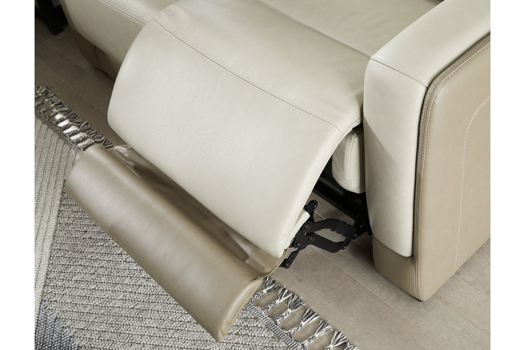 Battleville Almond Power Reclining Sofa