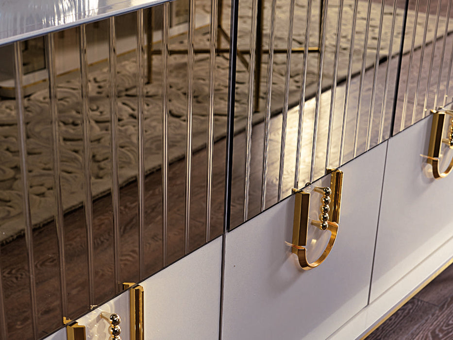 Valence 79" Wide Buffet With Mirror