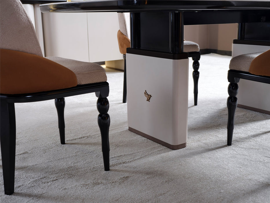 Voyance 80.3" Wide 6 Person Dining Table