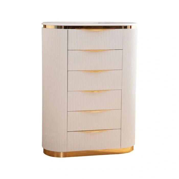 Laura Bedroom Set Collection In White