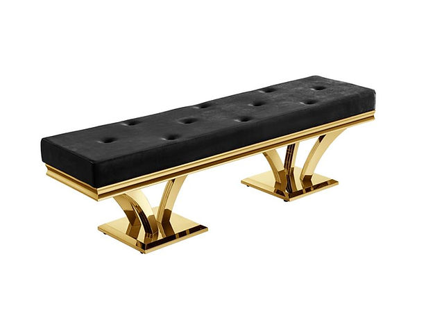 GOLD BLACK BENCH 2111