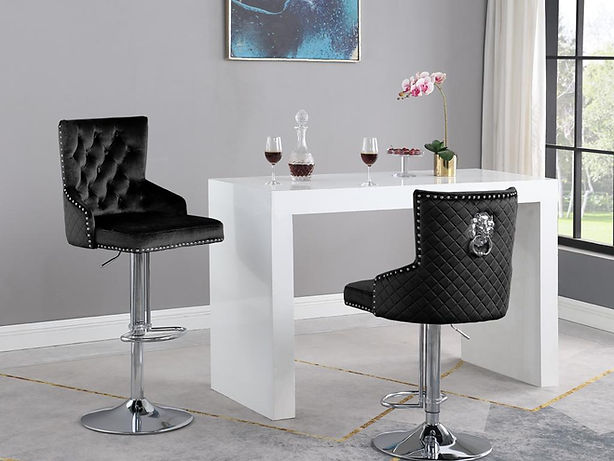 LEO S-STOOL BLK