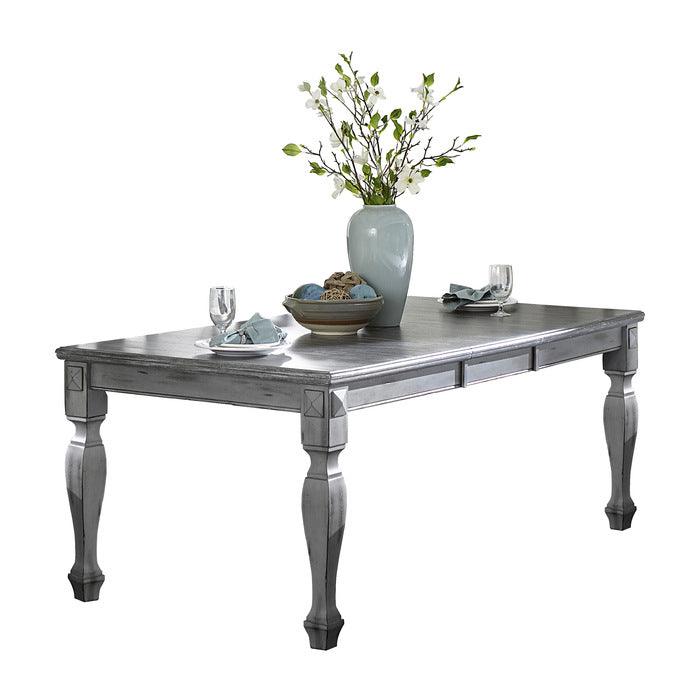 Fulbright Dining Table In Gray And Coffee 5520-78 | Homelegance