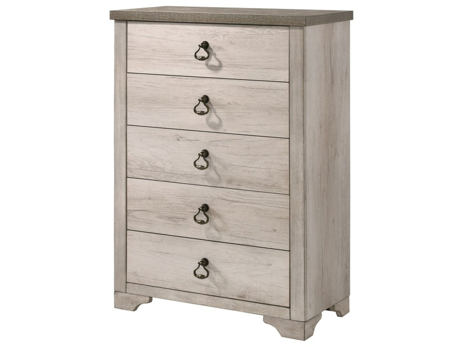 Crown Mark Patterson Chest in Driftwood Grey image