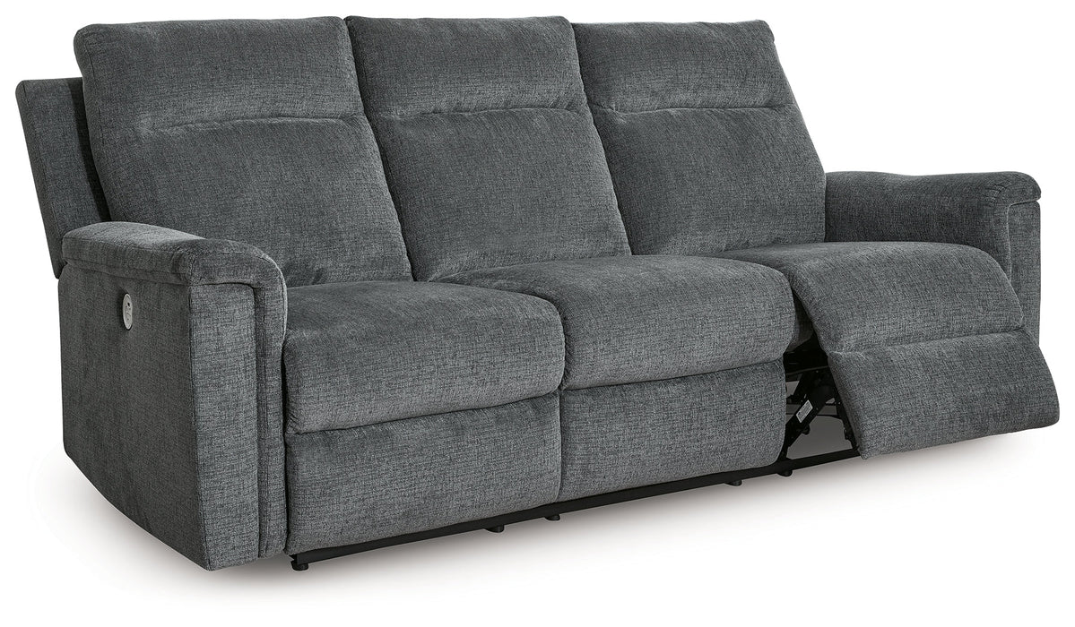 Barnsana Gravel Power Reclining Sofa