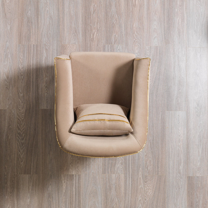 Belinda Coffee Velvet Sofa & Loveseat