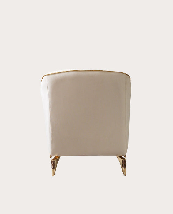 Belinda Ivory Velvet Sofa & Loveseat