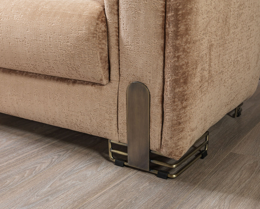 Brenda Coffee Boucle Living Room Set