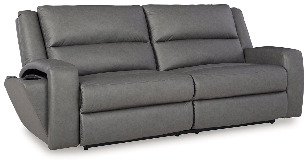 Brixworth Slate Reclining Sofa