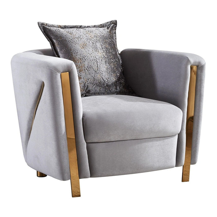 Chanelle Thick Velvet Chair