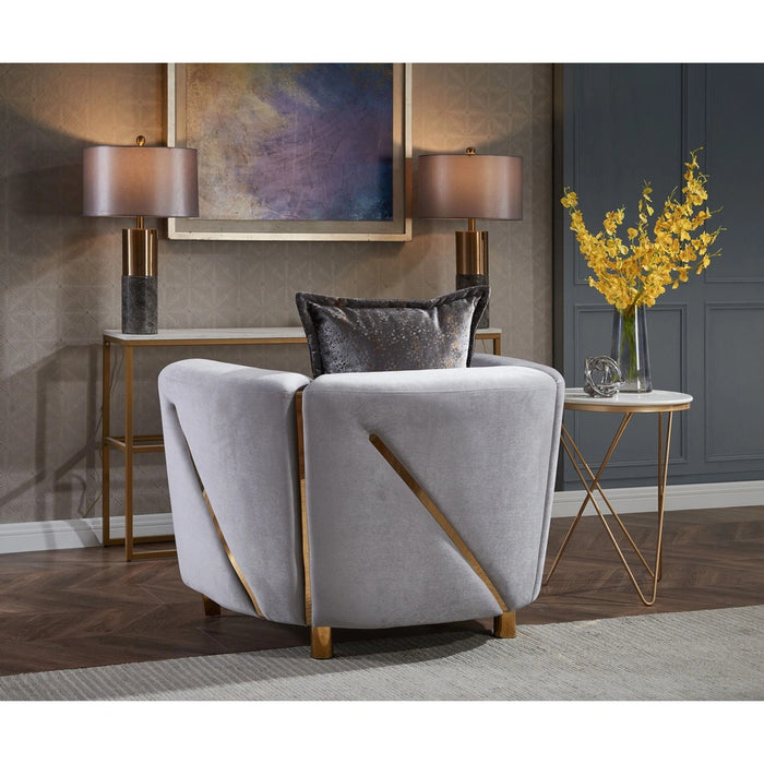 Chanelle Thick Velvet Chair