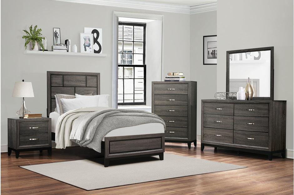 Davi 5 Piece Twin Bedroom Set 1645T-1-5Set | Homelegance