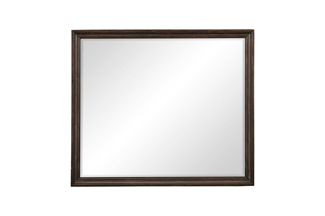 Cardano Dresser With Mirror In Driftwood Charcoal 1689-6 | Homelegance