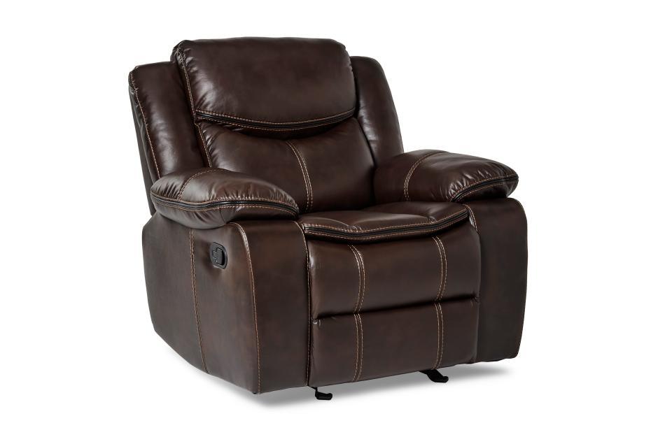 Bastrop Glider Reclining Chair 8230Brw-1 | Homelegance