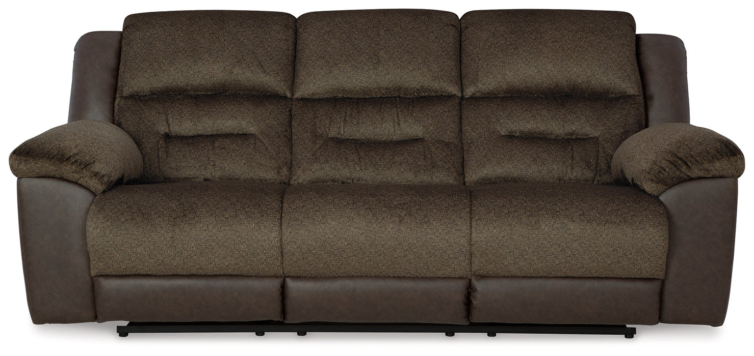 Dorman Chocolate Reclining Sofa