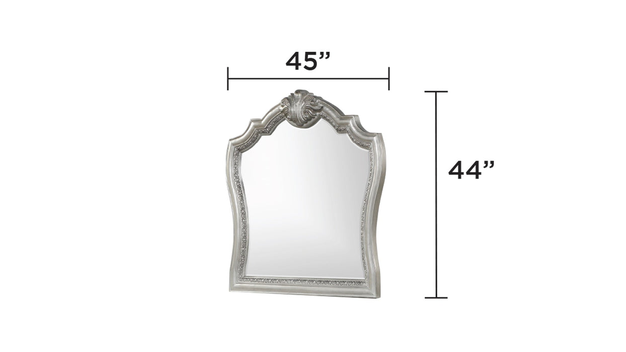 Destiny 5-Pc Queen Bedroom Set, Silver