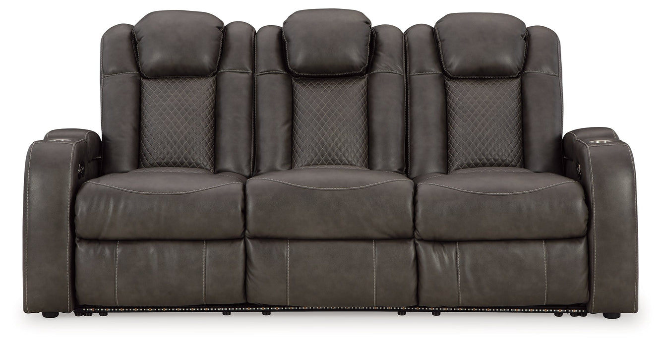 Fyne-Dyme Shadow Power Reclining Sofa