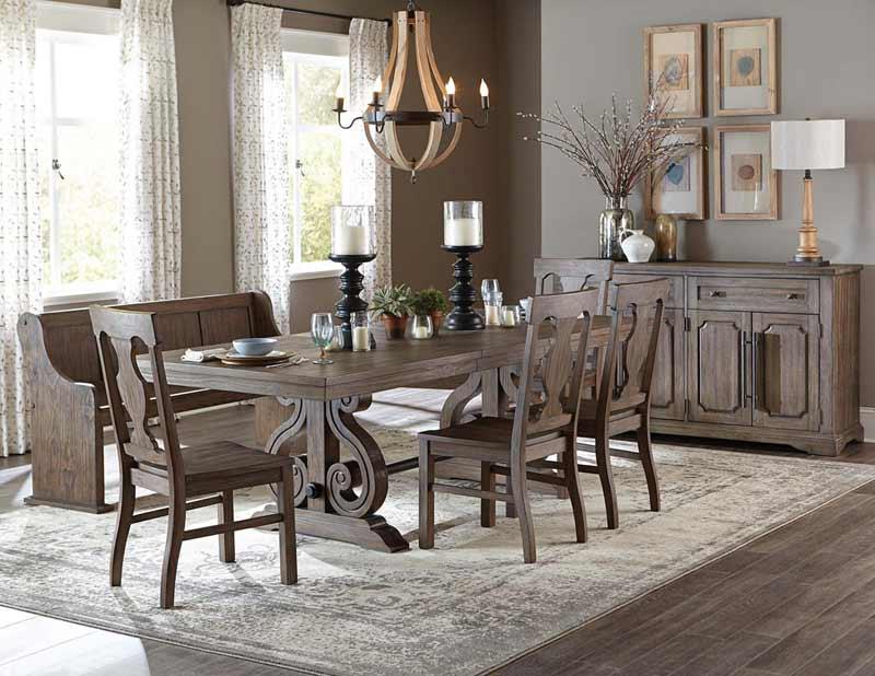 Toulon 6 Piece Dining Room Set 5438-96-6 | Homelegance