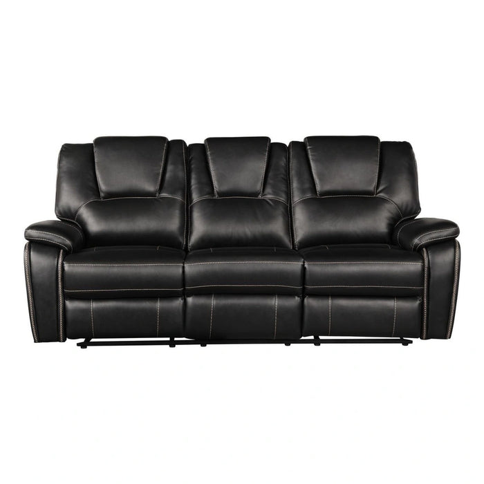 Hong Kong Power Reclining Living Room Set In Faux Leather